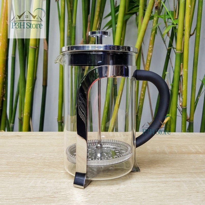 Bình pha cafe Pháp Lock&amp;Lock French Press bình pha trà dung tích 800ml LLG019 Phin pha cà phê