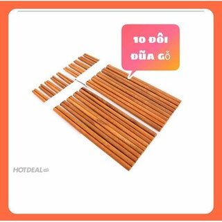 ĐŨA GỖ CHỐNG MỐC - SET 10 ĐÔI