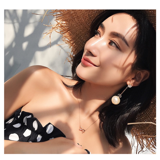 🖤🖤 Khuyên thả ngọc trai sang chảnh