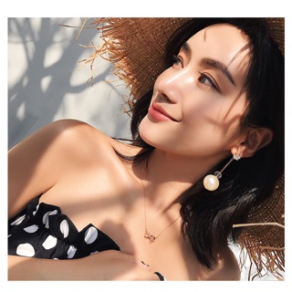 🖤🖤 Khuyên thả ngọc trai sang chảnh