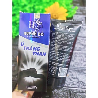 Ủ trắng than giúp mờ vết thâm sạm dưỡng ẩm chống nắng HUỲNH ĐỖ