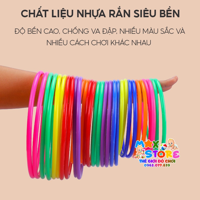 Set 5 Vòng Ném Cổ Chai, Tập Ném Vận Động Ném Xa
