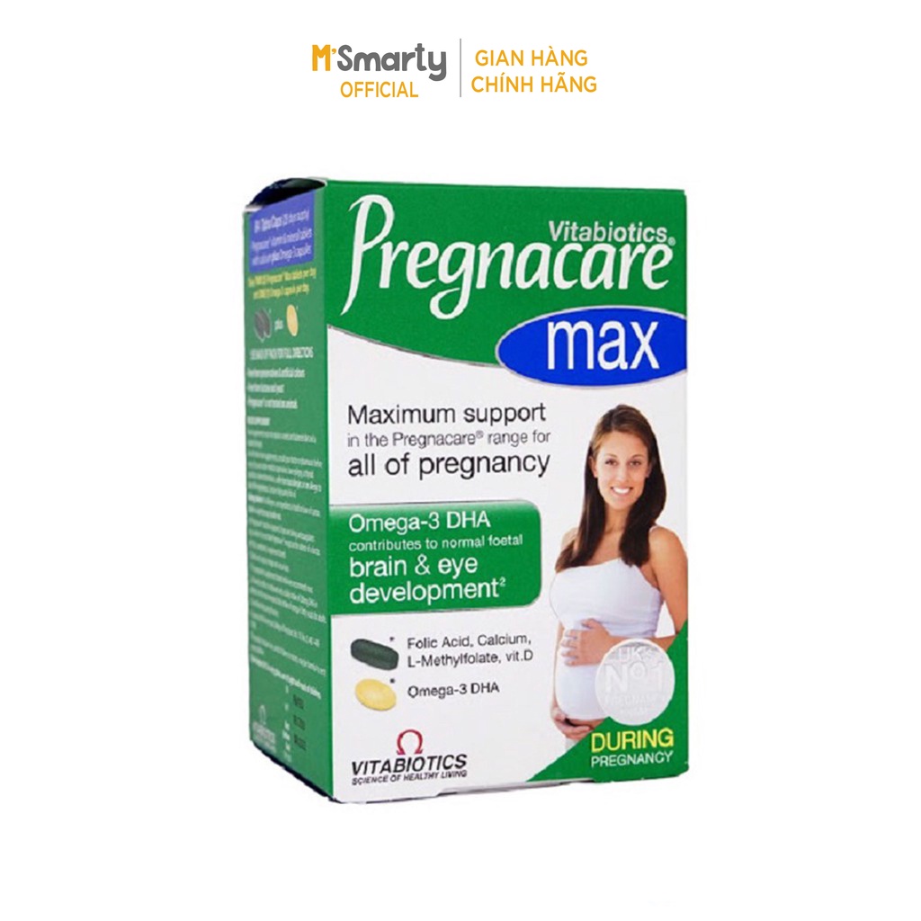 - Vitamin Tổng Hợp Bầu Của Anh Pregnacare Max 84v và Pregnacare Sau sinh