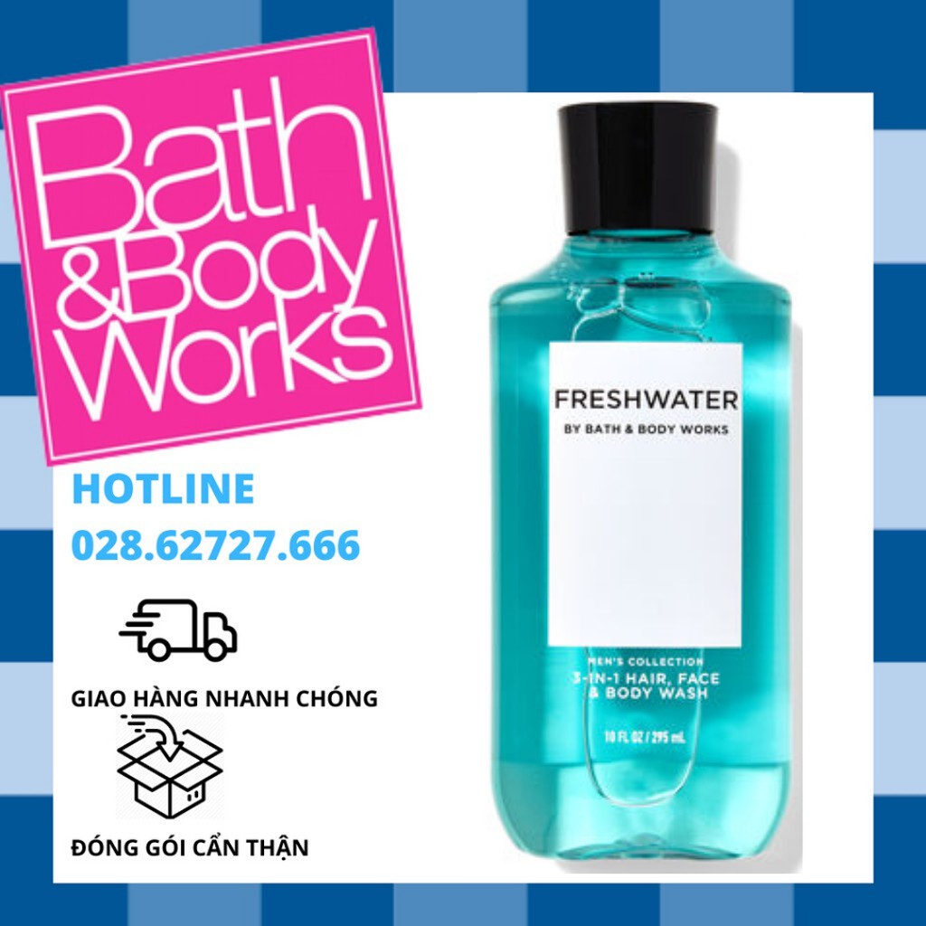 Sữa Tắm Dành Cho Nam Bath And Body Works - Freshwater