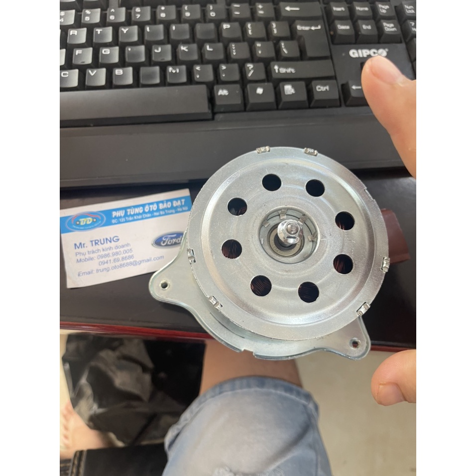 Mô tơ quạt két nước Ford Fiesta, Ecosport - hàng Ford OEM - 8V518C607EJ