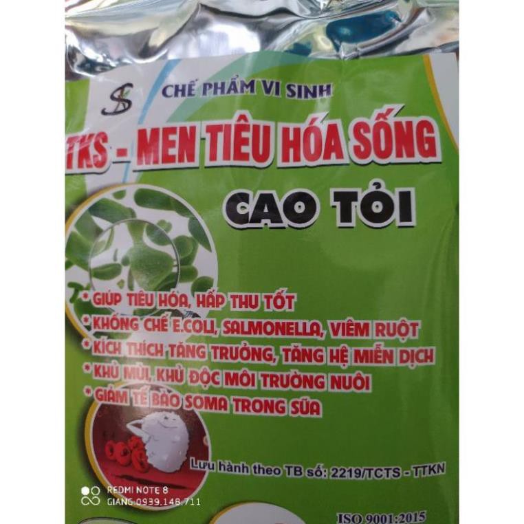 COMBO 1KG MEN CAO TỎI 1KG MEN RẮC NỀN CHUỒNG