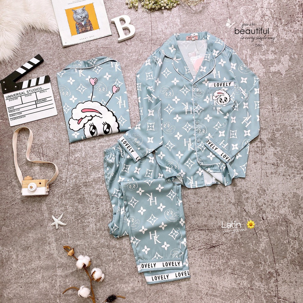 PHẦN 2_Đồ Mặc Nhà Pijama Lụa Latin hàng cao cấp TDQD Freesize - HÀNG THIẾT KẾ