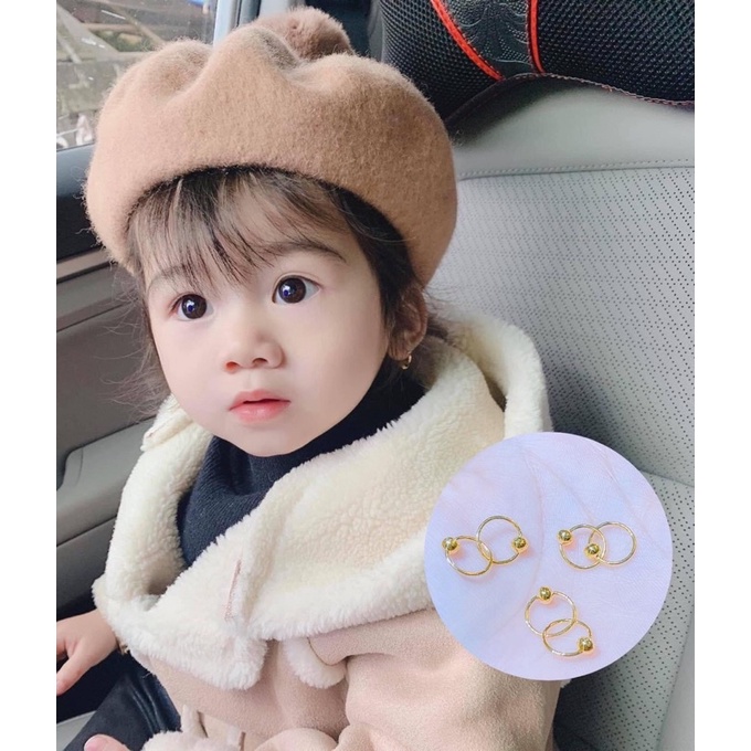 Bông tai goldd mẹ và bé. hàng dày đẹp.