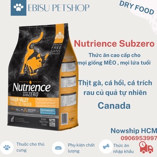 Nutrience subzero thức ăn cho mèo