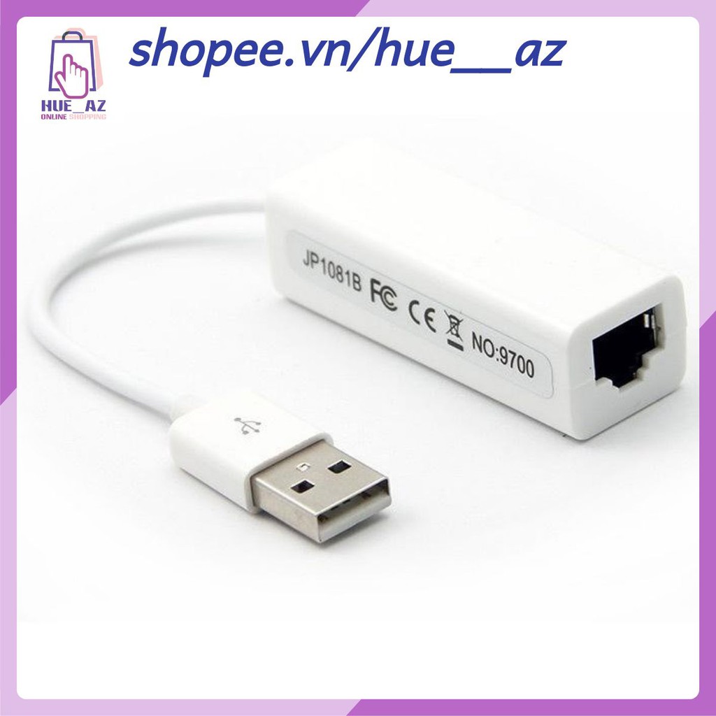 Cáp Chuyển USB To LAN RJ45