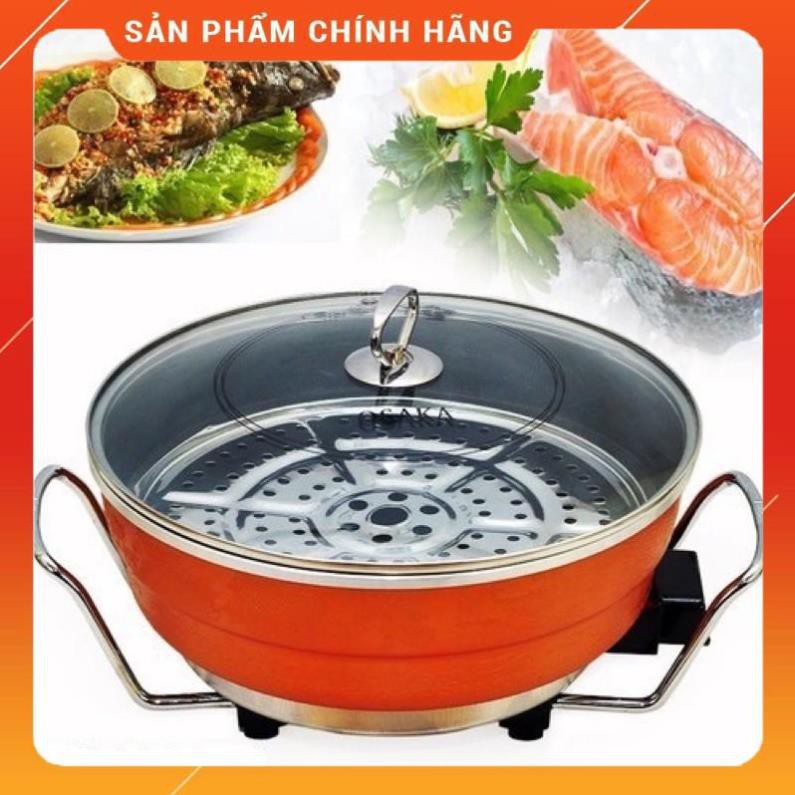 Chảo Lẩu Đa Năng NK Media MD-CL8399 công nghệ Nhật Bản - Hàng chính hãng - Bảo hành 12 tháng
