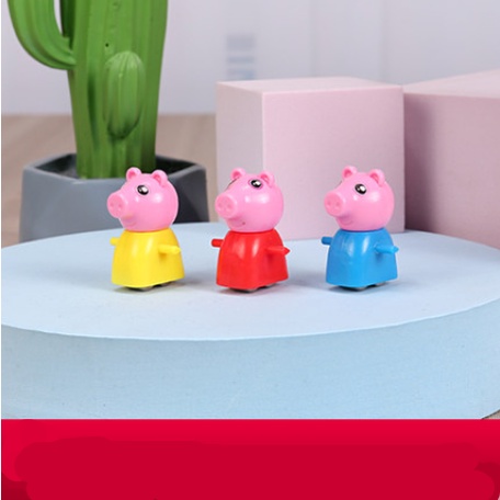 [Hàng sẵn mới về] Đồ chơi heo Peppa bán lẻ - Heo Peppa mini bằng nhựa đáng yêu