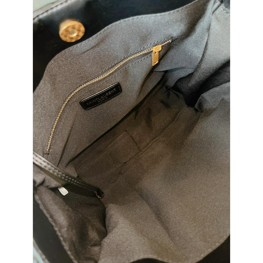 Túi Tote Shopping Bag Saint Laurent Chần Ô Trám Da Thật Full Box Size 28 35