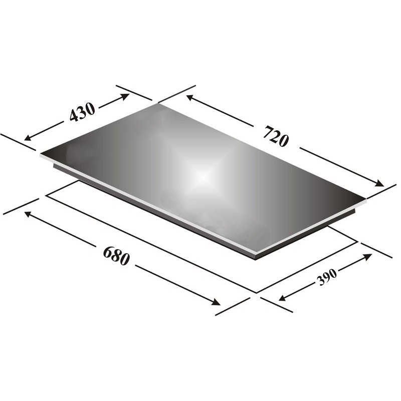 Bếp từ đôi hồng ngoại cảm ứng KAFF KF-FL101IC