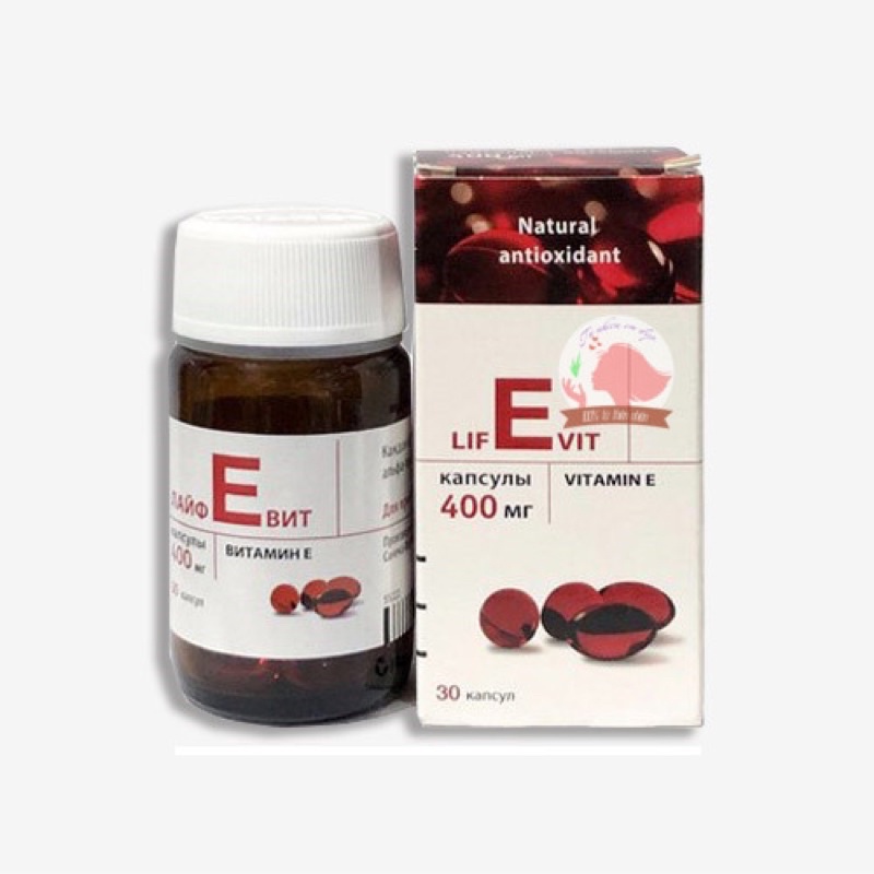 VITAMIN E ĐỎ NGA THƯƠNG HIỆU SANOFI
