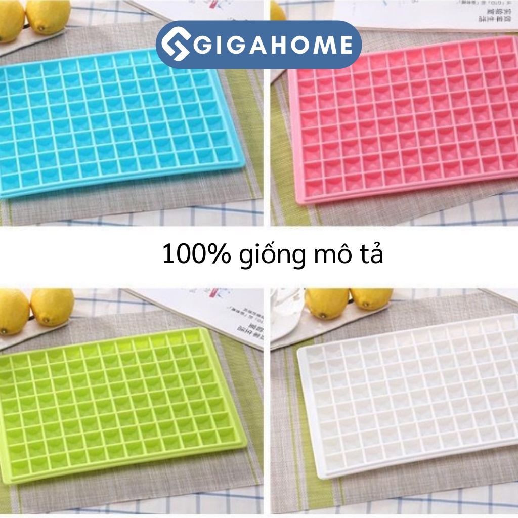 Khay Nhựa Làm Đá 96 Ô Làm Thạch Puding, Rau Câu GIGAHOME 6868