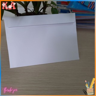 Tập 100 chiếc Phong bì A5 trắng 23x16cm
