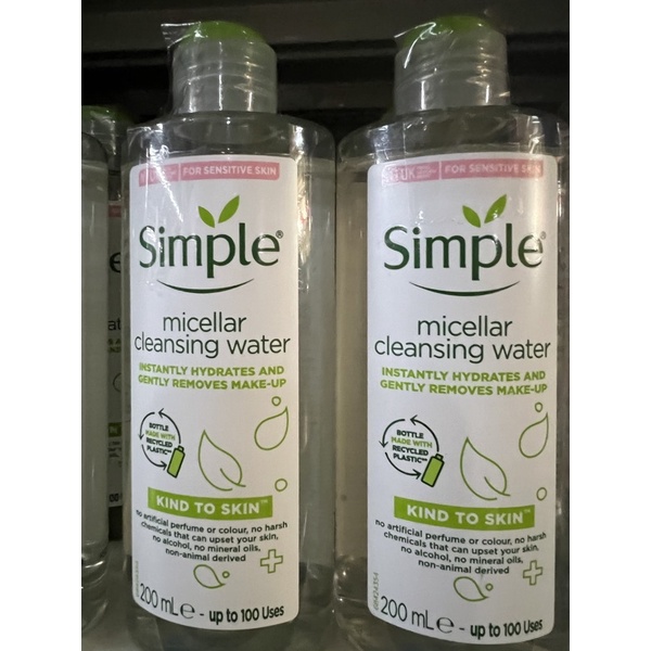 nước tẩy trang simple 200ml