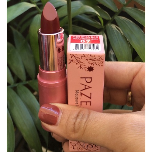 (quà tặng) Son Môi Thỏi Cao Cấp Pazealo Moisture Lipstick Nhập Khẩu Hàn Quốc