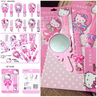 Set Gương Lược Hello Kitty