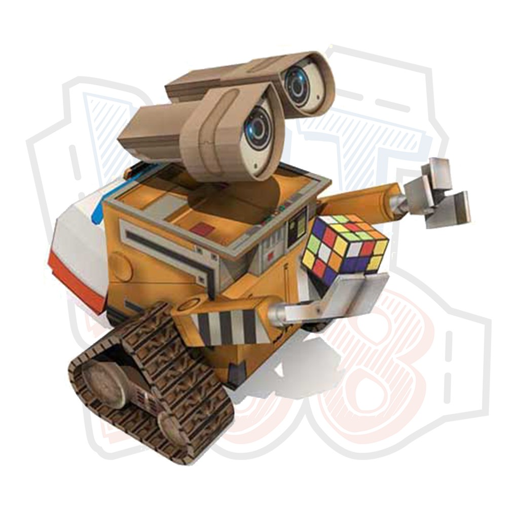 Mô hình giấy Anime Game Robot Wall-E