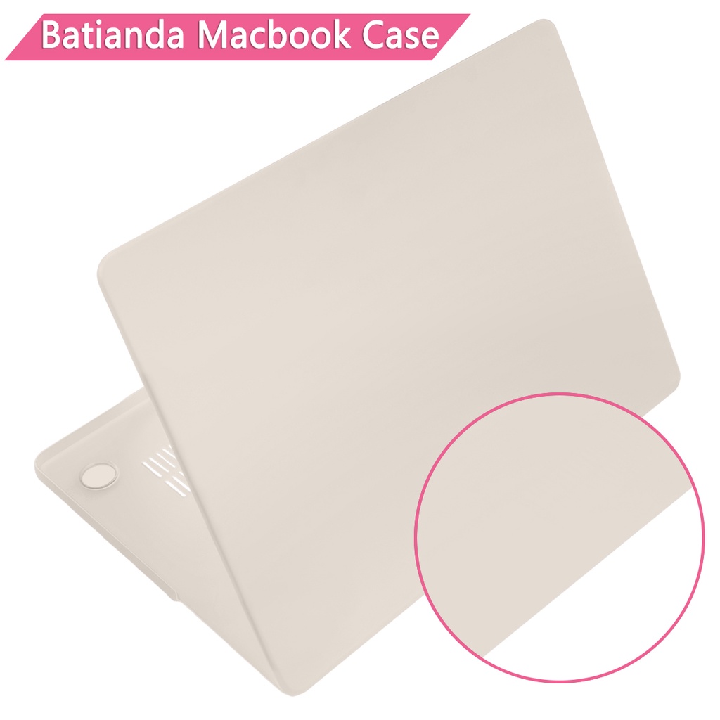 Ốp bảo vệ BATIANDA thích hợp cho Macbook Air Pro A2179 A2337 M1 A1932 A1466 A2159 A1706 A2141 13.3 15.4 16 inch 2018