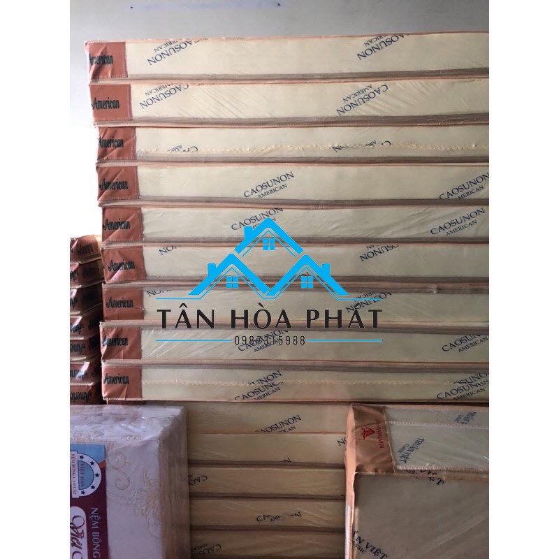 Nệm Cao Su Non American, Dày 10cm, Bảo Hành 10 Năm