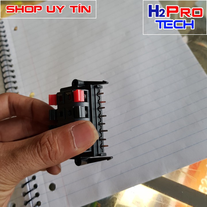 Trạm loa amply 8 chân H2pro cao cấp-đa dạng mẫu mã kích thước (1 chiếc), Cầu loa 8 cổng cho amply, loa thùng