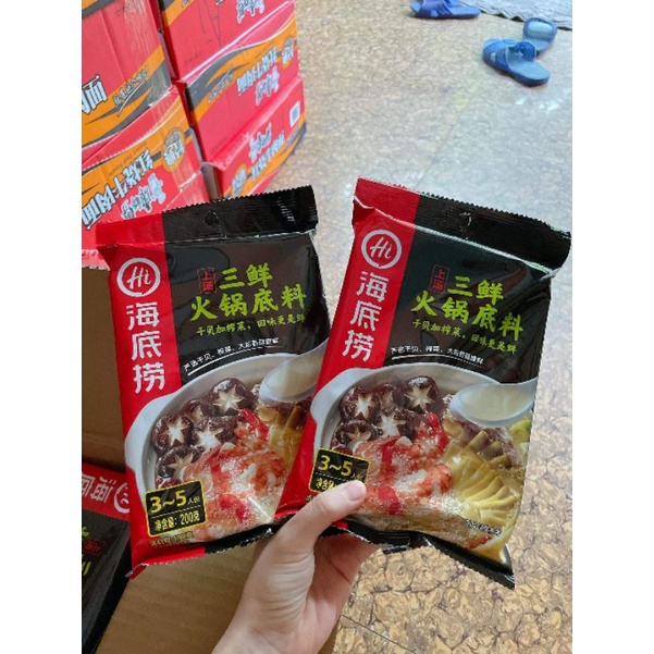 cốt lẩu măng cay hải sản