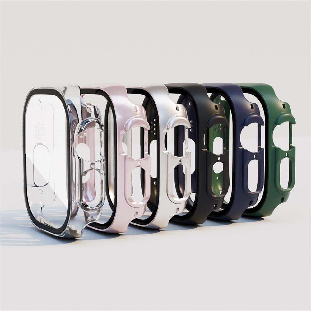 Ốp Bảo Vệ Mặt Đồng Hồ Thông Minh Apple Watch 8 Ultra Kèm Kính Cường Lực 49mm 49mm
