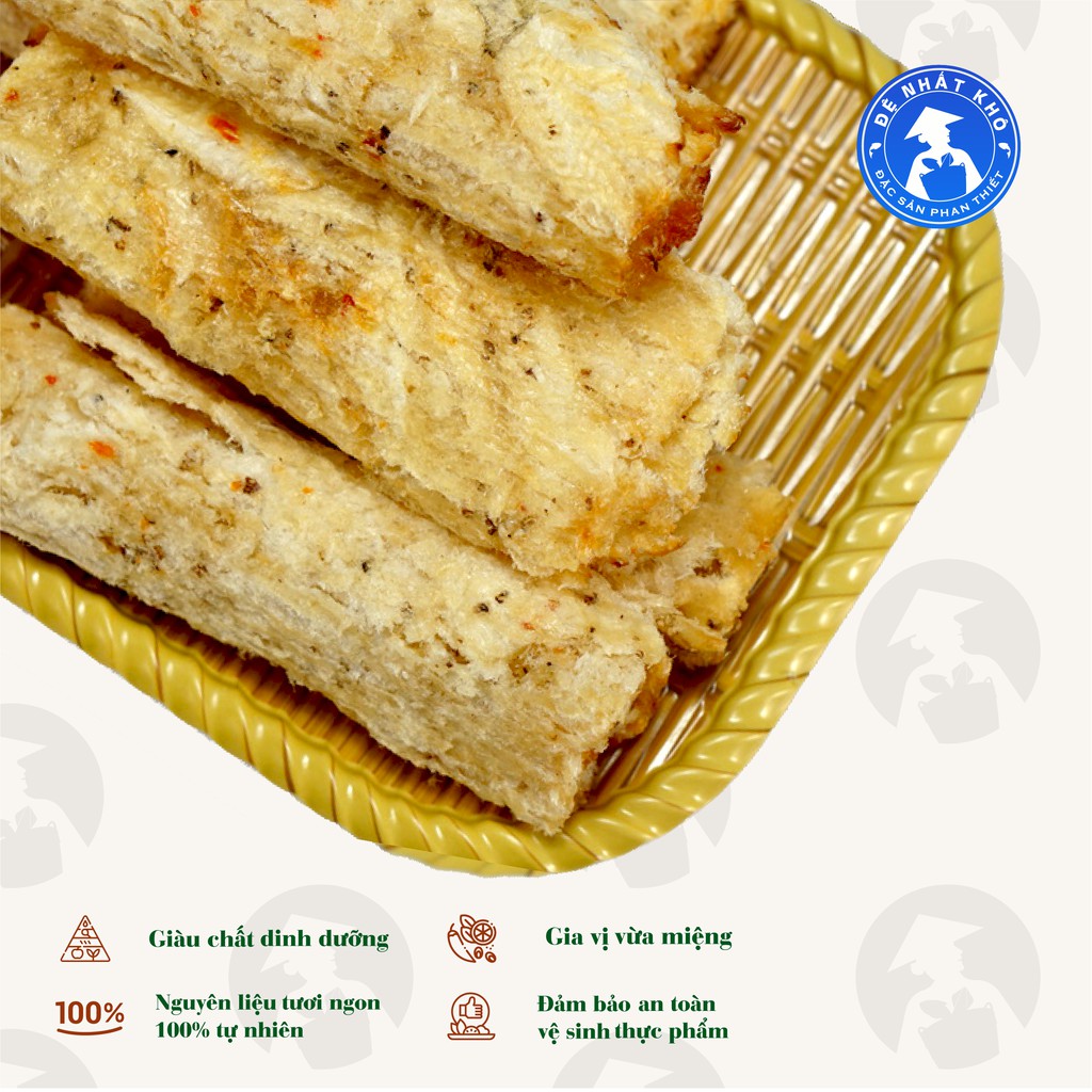 Khô Cá Thiều Miếng 210g Đệ Nhất Khô Ko Cay, đồ ăn vặt vừa ngon vừa rẻ, Đặc Sản Phan Thiết | BigBuy360 - bigbuy360.vn