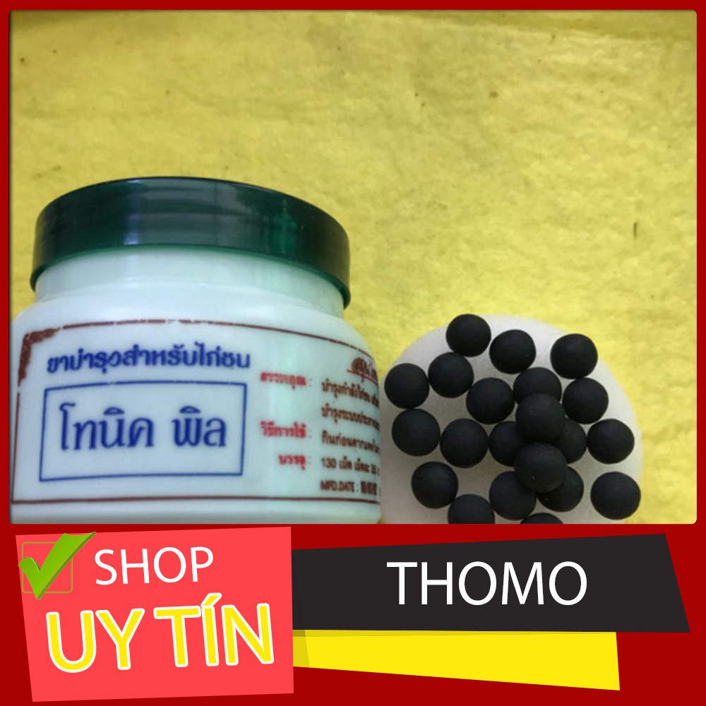 TONIC PILL dinh dưỡng giúp gà đá nhanh hồi sức sau đá dạng viên nén uống [ lọ 120 viên ]