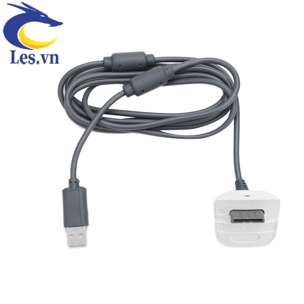 Dây Cáp Sạc USB 1.8m Cho Tay Cầm Không Dây Xbox 360