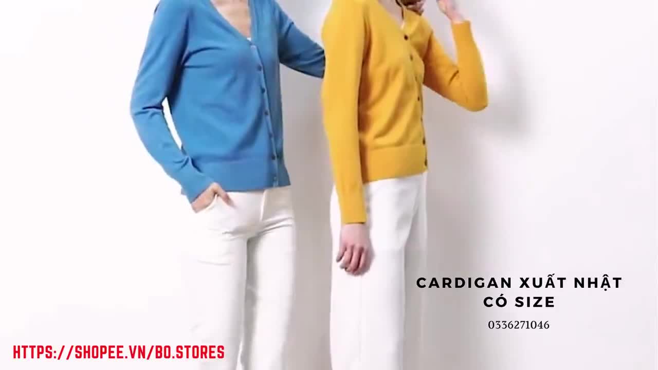 Áo Cardigan Len Mỏng Xuất Nhật Nhiều Màu | BigBuy360 - bigbuy360.vn