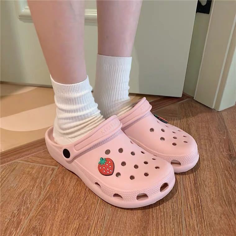 Dép bít mũi thời trang kiểu Hàn Quốc xinh xắn dành cho bạn nữ