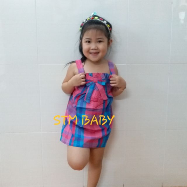 Đầm, yếm caro