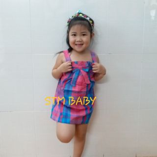 Đầm, yếm caro