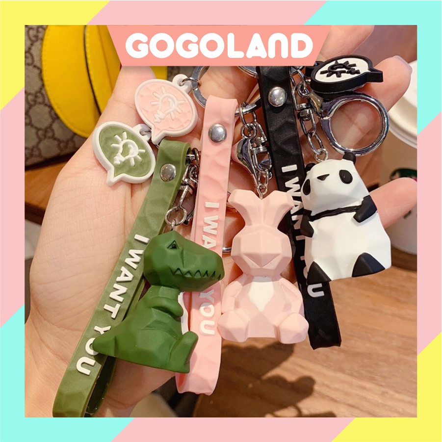 ⭐Gogoland⭐ Móc Khóa Silicone Chống Thấm Nước Hình Phi Hành Gia A065