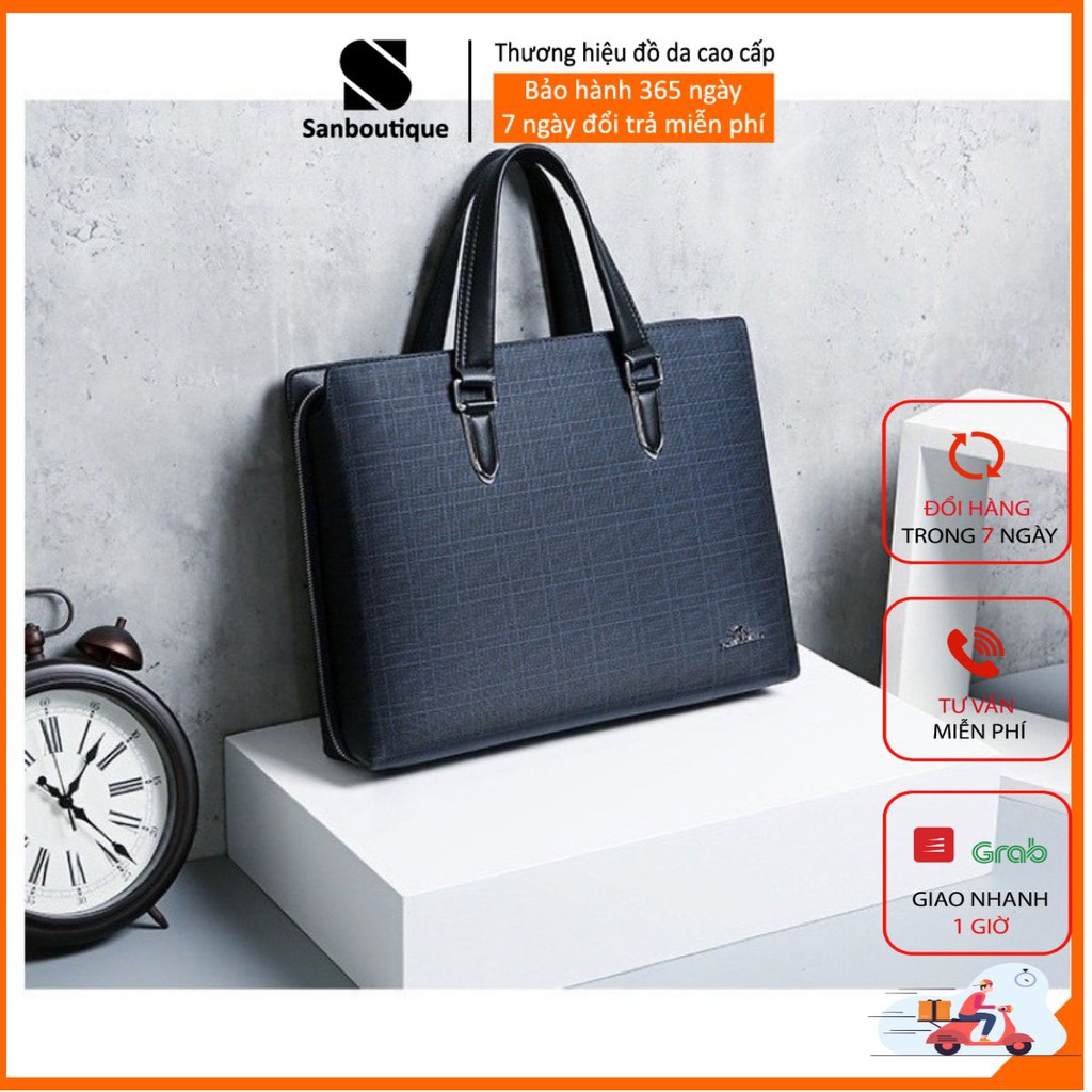 Cặp Da Công Sở 9616 mẫu mới 2021.Túi xách Laptop.Cặp Da Cao Cấp.