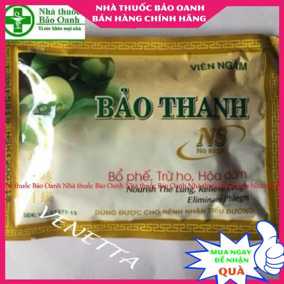 Viên ngậm Bảo Thanh - Vỉ 5 viên