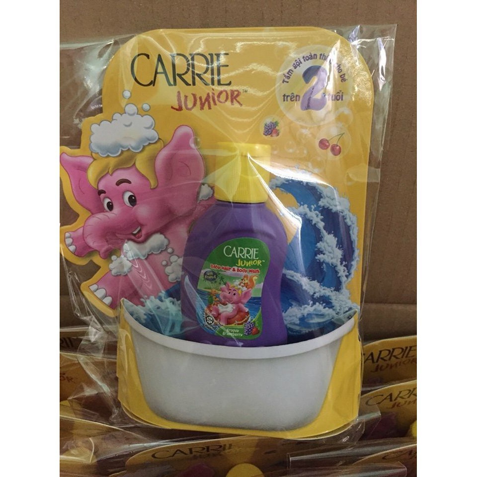 Sữa tắm gội toàn thân cho bé carrie junior 30g