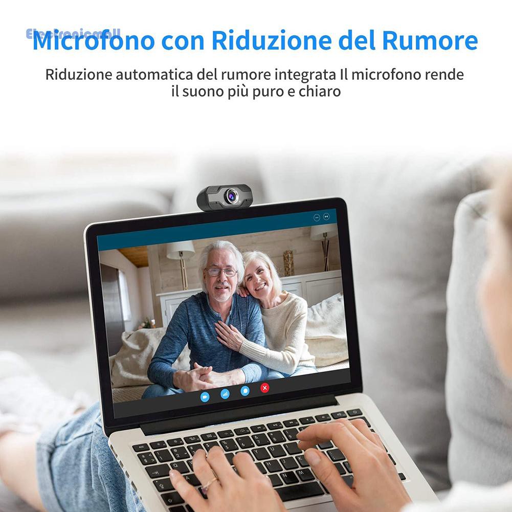 Webcam cổng USB màn hình HD 1080P cho máy tính | BigBuy360 - bigbuy360.vn