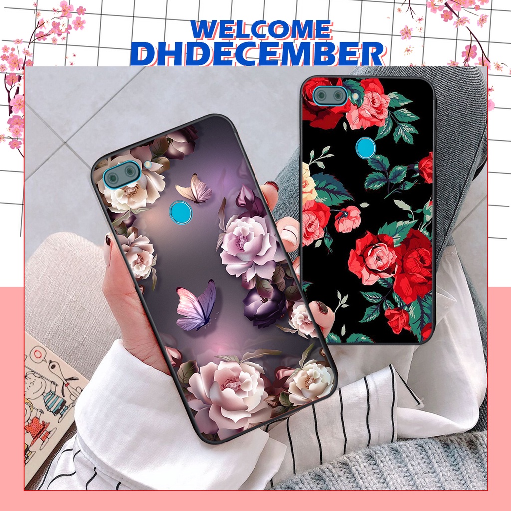 Ốp lưng Xiaomi MI 8 LITE in hình hoa tinh tế , mới mẻ DH DECEMBER