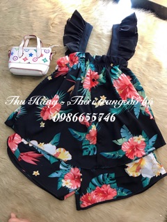 Bộ cánh tiên hoa lụa cát