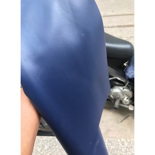 [FREESHIP] [HÀNG CAO CẤP] Ví  Zip da bò handmade  - Xanh Navy [DA THẬT - THỦ CÔNG TINH XẢO]