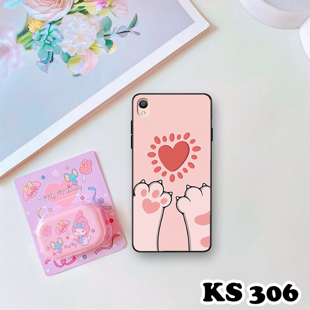 Ốp lưng Oppo F1 Plus - Oppo R9 - Oppo R9s - Ốp in hình LoveCat - Chất liệu TPU siêu bền