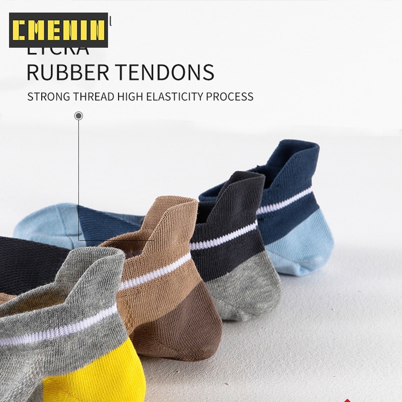 Bộ 5 Đôi Vớ Thể Thao Bằng Cotton Thời Trang Cho Nam MQL1A20068