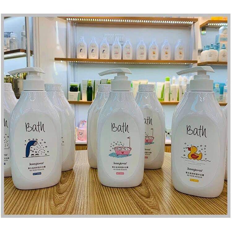  Sữa Tắm Dưỡng Thể BATH, sữa tắm joeeyloves Siêu Thơm 500 ml
