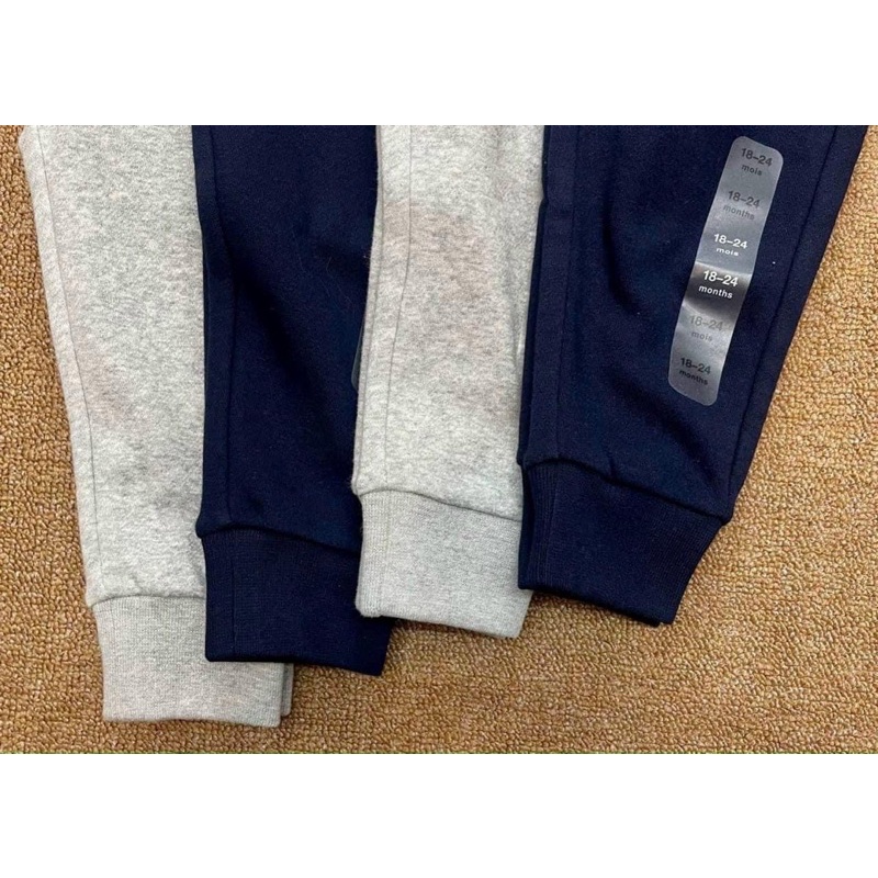 SET 2 QUẦN NỈ CHỮ GAP CHO BÉ TRAI