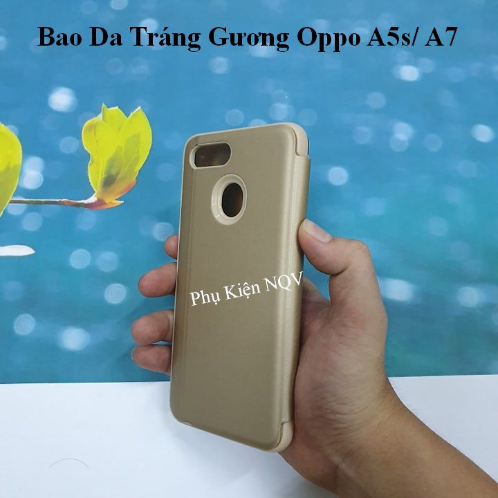 Oppo A5s/ A7|| Bao Da Clear View Standing Oppo A5s/ A7 - Pk NQV | BigBuy360 - bigbuy360.vn